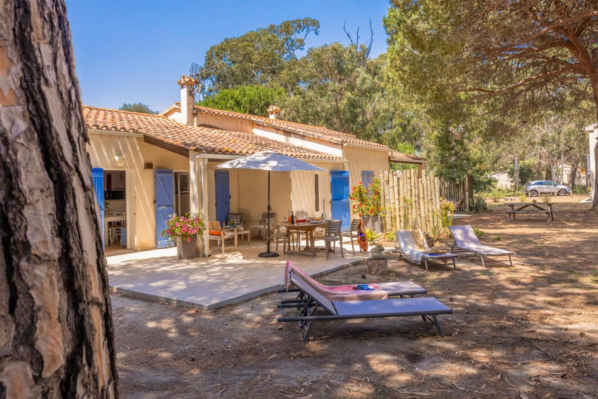 Maisons Bord De Mer- Marine De Sorbo - Gites 3 Epis Pinarellu Exteriér fotografie