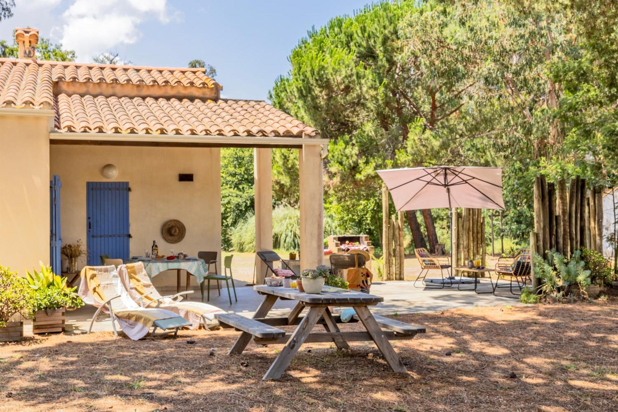 Maisons Bord De Mer- Marine De Sorbo - Gites 3 Epis Pinarellu Exteriér fotografie